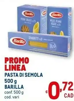 Metro Pasta mista 500 g(ml) offerta