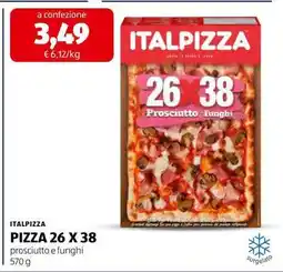 ALDI ITALPIZZA PIZZA 26 X 38 offerta