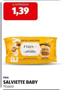 ALDI FRIA salviette baby offerta