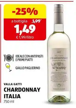 ALDI VALLA GATTI CHARDONNAY ITALIA offerta
