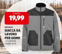 ALDI TOPCRAFT GIACCA DA LAVORO PER UOMO offerta