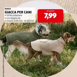 ALDI ROMEO GIACCA PER CANI offerta