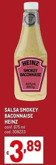 Metro Salsa smokey baconnaise offerta