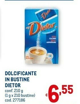 Dolcificante in bustine