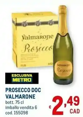Valmarone prosecco doc