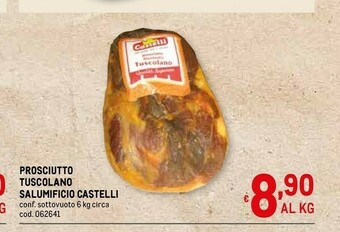 Prosciutto crudo