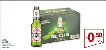 Metro Beck's - beck's 330 g(ml) offerta