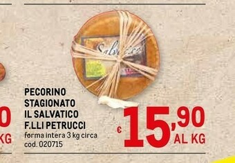 Metro Pecorino offerta
