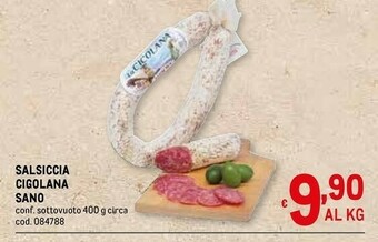 Metro Salsicce offerta