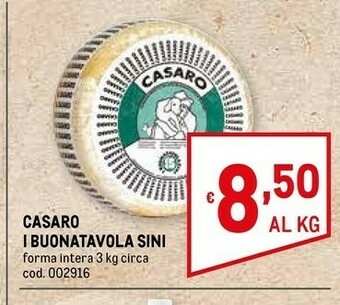 Metro Formaggio offerta