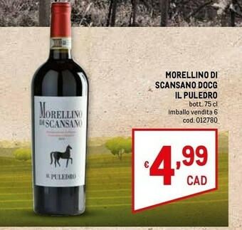 Metro Vino rosso offerta