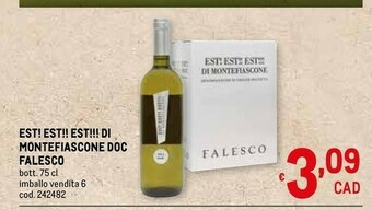 Metro Vino bianco offerta