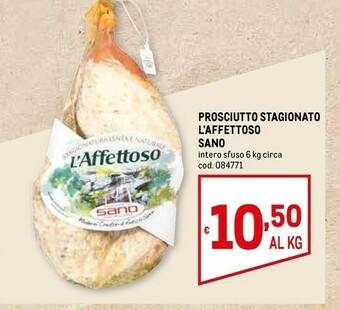Metro Prosciutto crudo offerta