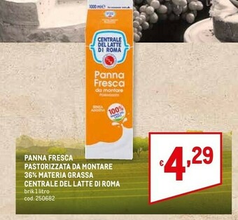 Metro Panna offerta