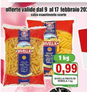 Top Supermercati Pasta di semola offerta