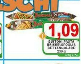 Top Supermercati Pasta sfoglia offerta