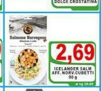 Top Supermercati Salmone affumicato offerta