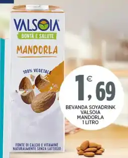 Interspar Bevanda Soyadrink Valsoia Mandorla offerta