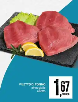 PRO7 Supermercati Filetto di tonno pinne gialle offerta