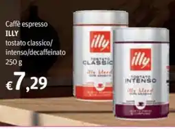 Futura Supermercati Illy Caffè espresso tostato classico/ intenso/decaffeinato offerta