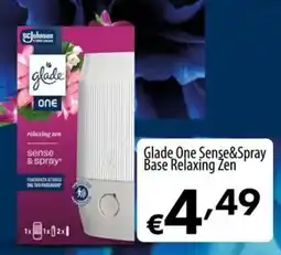 Eurospesa Glade One Sense&Spray Base Relaxing Zen offerta