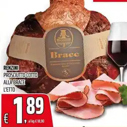 Coop Renzini Prosciutto Cotto alla Brace offerta