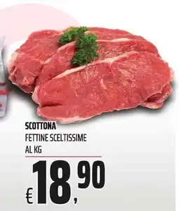 Coop Scottona fettine sceltissime offerta