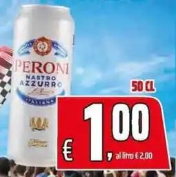 Coop Peroni Nastro Azzurro offerta