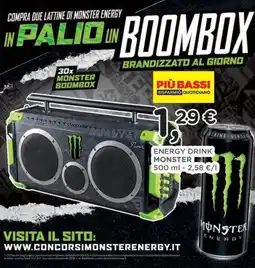 Orvea Monster Energy Drink offerta