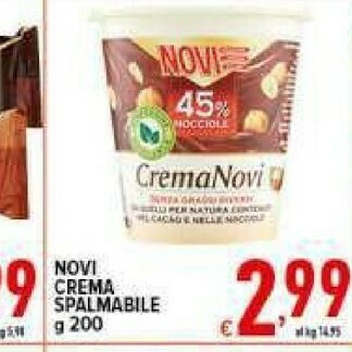 Iper Triscount Crema al cioccolato offerta