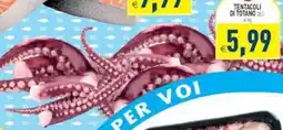 Supermercati Agorà Tentacoli di totano offerta