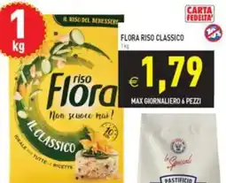 Supermercati Agorà Flora riso classico offerta