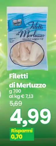 Prix Quality Filetti di Merluzzo offerta