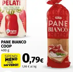 Coop Pane bianco Coop offerta