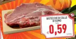Supermercati Agorà Bistecche di collo di suino offerta