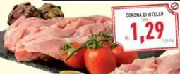Supermercati Agorà Corona di vitello offerta