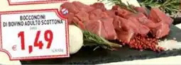 Supermercati Agorà Bocconcini di bovino adulto scottona offerta