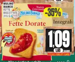Vicino a te supermercati Mulino Bianco Fette Biscottate offerta