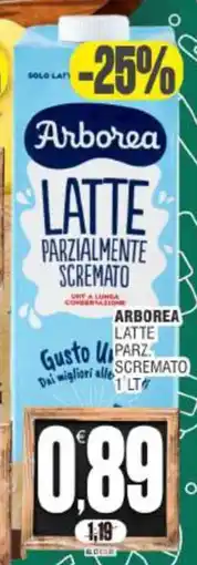 Vicino a te supermercati Arborea Latte Parzialmente Scremato offerta