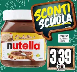Vicino a te supermercati Ferrero Nutella offerta