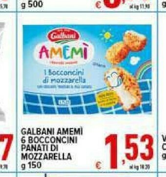 Iper Triscount Mozzarella offerta