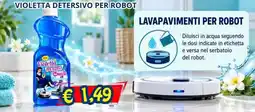 A Casa Mia Violetta detersivo per robot offerta