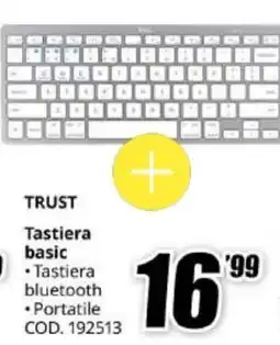 MediaWorld Trust tastiera basic offerta