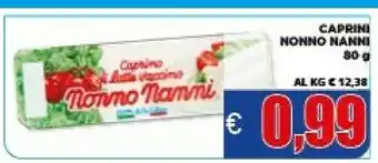 Vivo Supermercati Formaggio di capra offerta