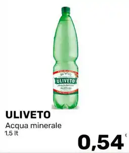 Iper Tosano Uliveto acqua minerale offerta