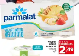 Iperal Yogurt intero Parmalat vellutato offerta