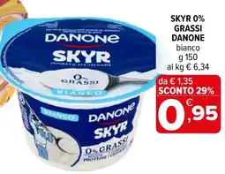Iperal Skyr 0% grassi danone bianco offerta