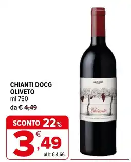 Iperal Chianti DOCG Oliveto offerta