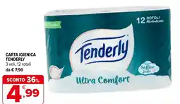 Iperal Carta igienica Tenderly offerta
