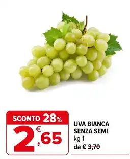 Iperal Uva bianca senza semi offerta